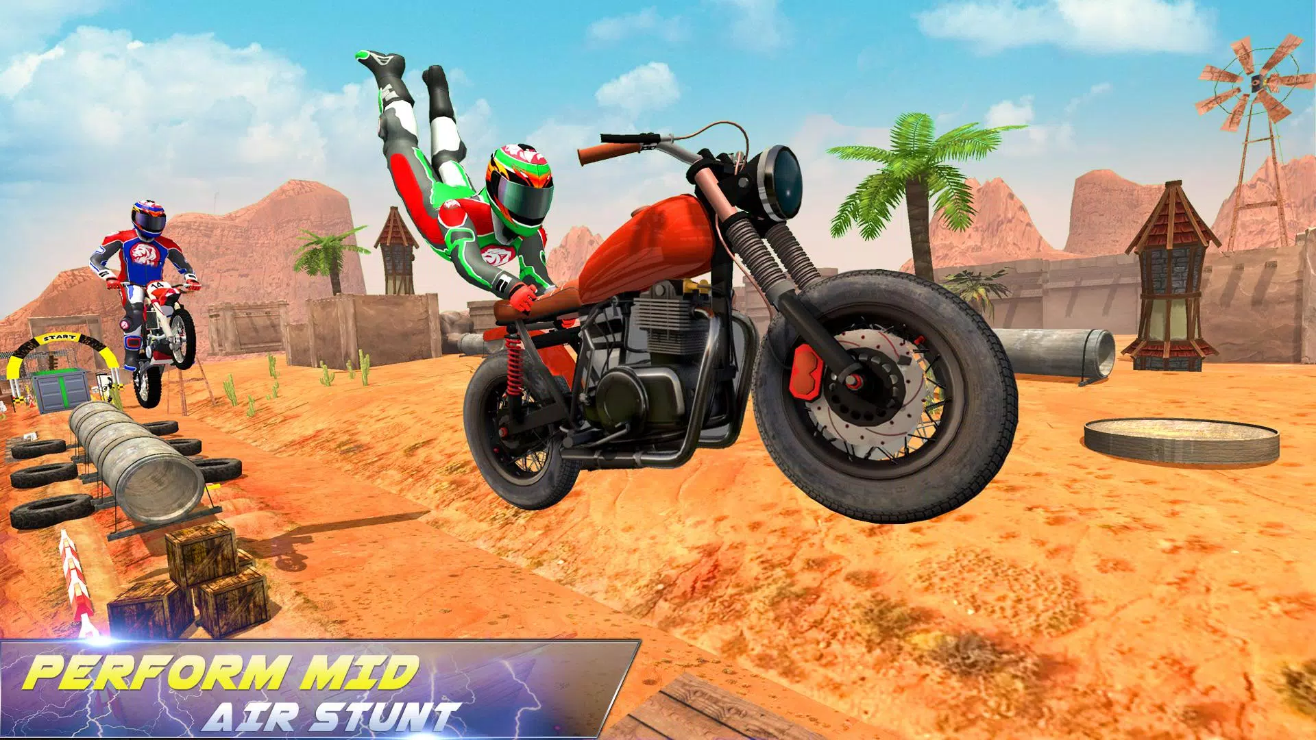 Schermata Bike Stunt Game - Bike Racing 0