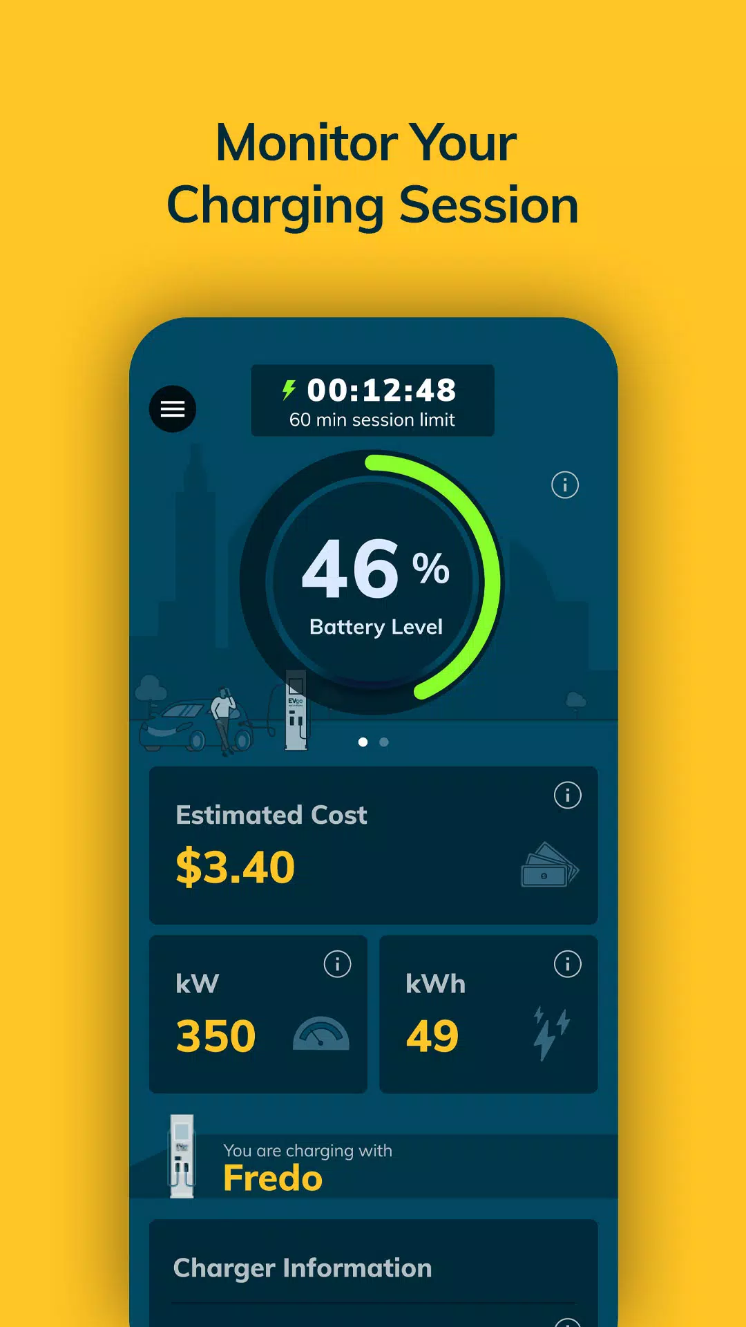 EVgo - Fast EV Charging スクリーンショット 1