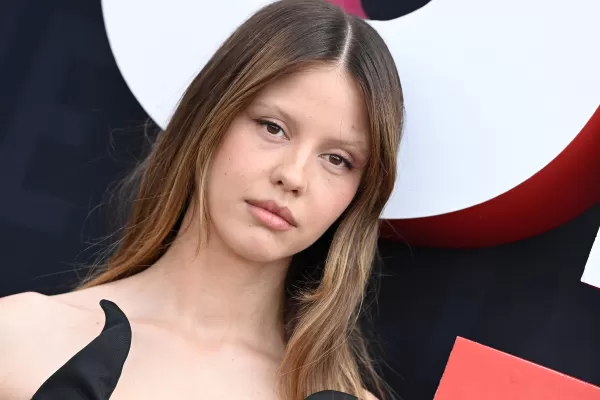Mia Goth interpreterà un cattivo in Star Wars: Starfighter. Foto di Axelle/Bauer-Griffin/FilmMagic.