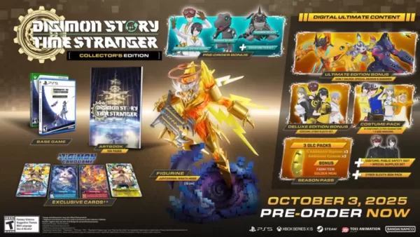 Digimon Story Time Stranger Locked 30FPS on Consoles Disappoints Fans Used to Higher Frame Rates