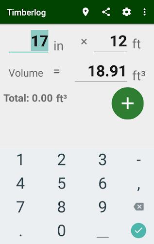 Timberlog - Timber calculator Captura de tela 1