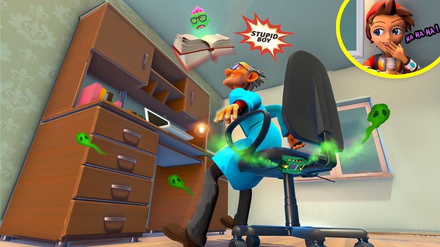 Virtual Angry Dad Simulator Capture d'écran 2