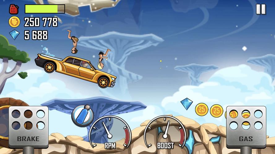 Schermata Hill Climb Racing 2