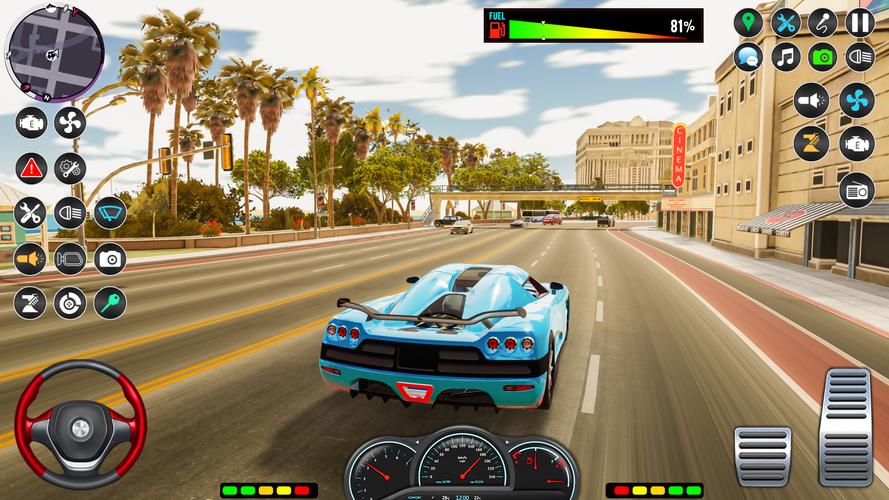 Real Car 3D Driving: Race City স্ক্রিনশট 0
