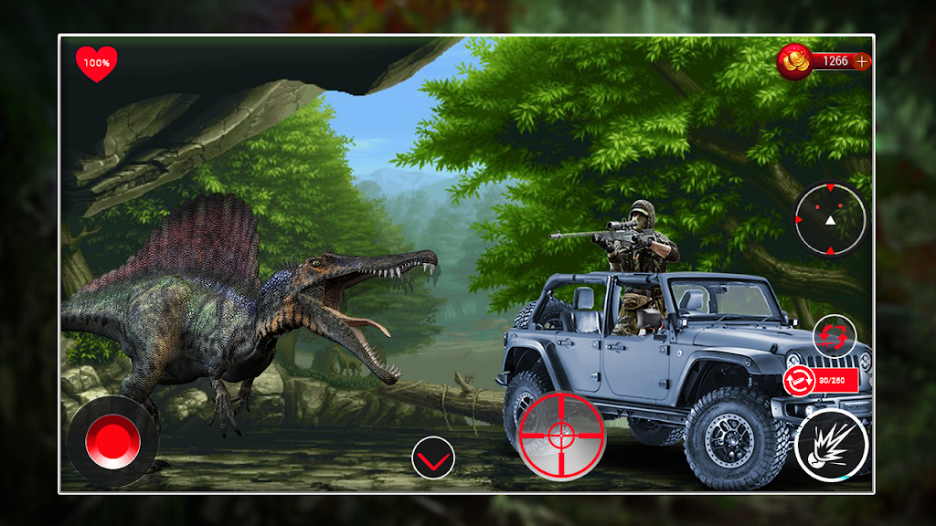 Schermata Dinosaur Destruction Super Dino&Deadly Dino Hunter 1