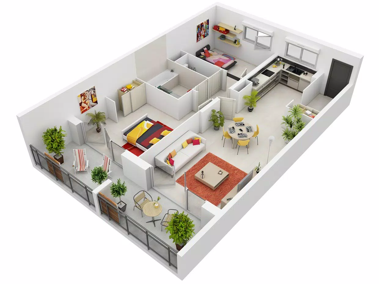 3D House Design ภาพหน้าจอ 3