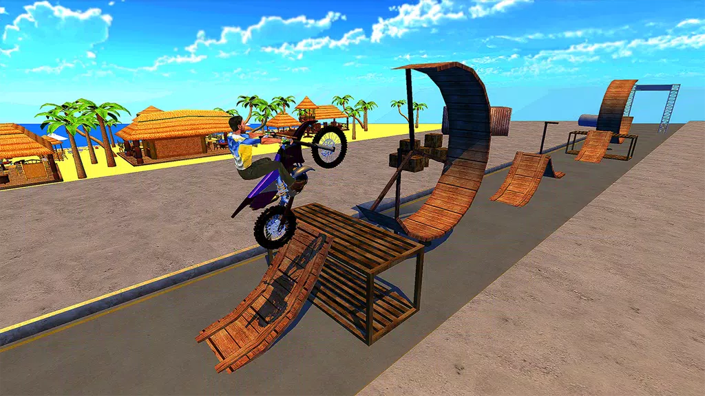 Racing Bike Stunts & Ramp Riding スクリーンショット 0