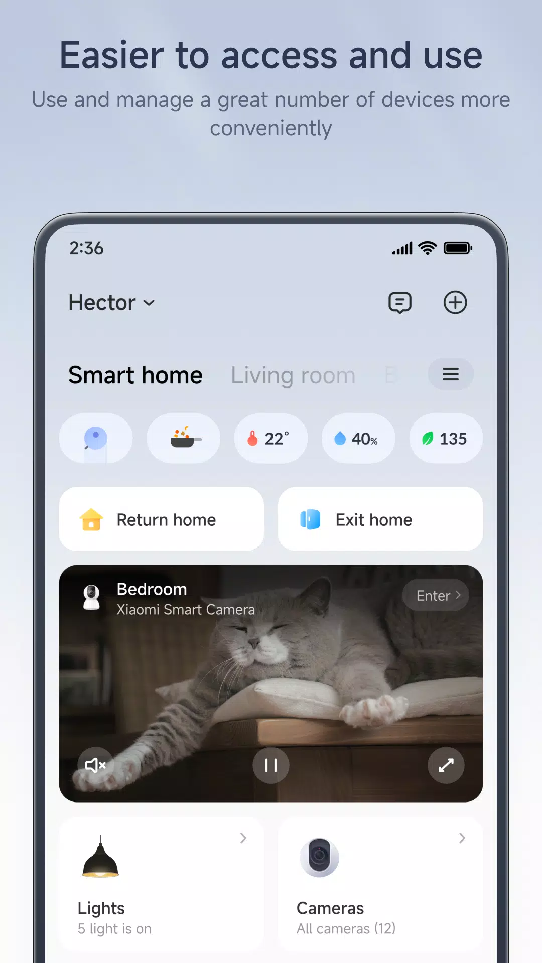 Schermata Mi Home 0