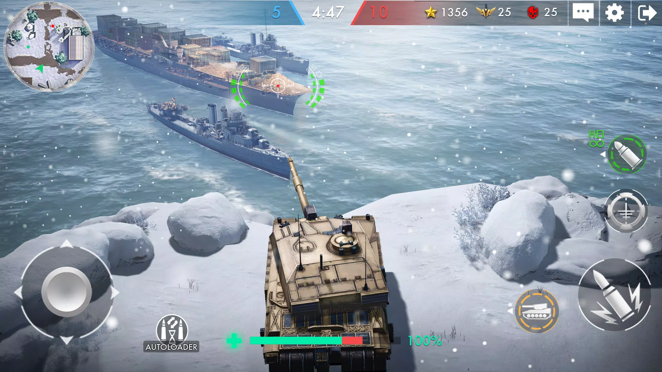 Tank Warfare: PvP Battle Game 스크린샷 0