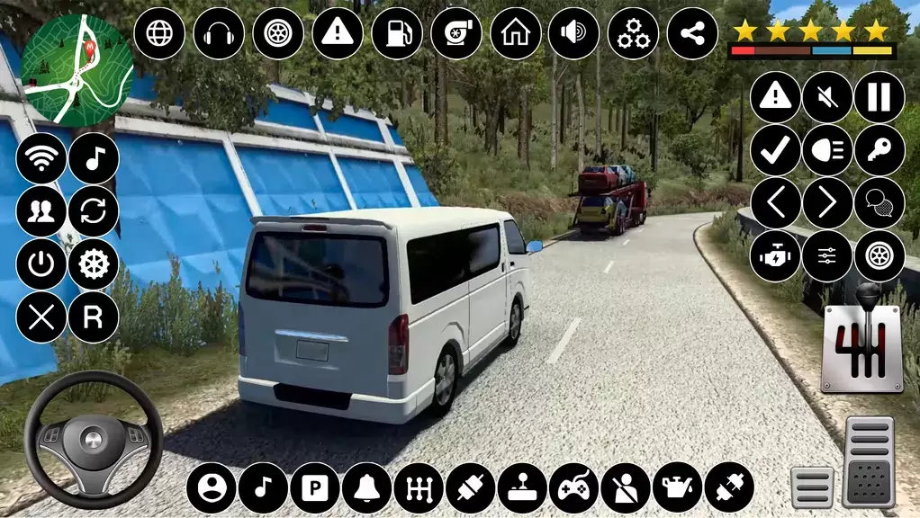 Van Simulator Dubai Car Games Ảnh chụp màn hình 1