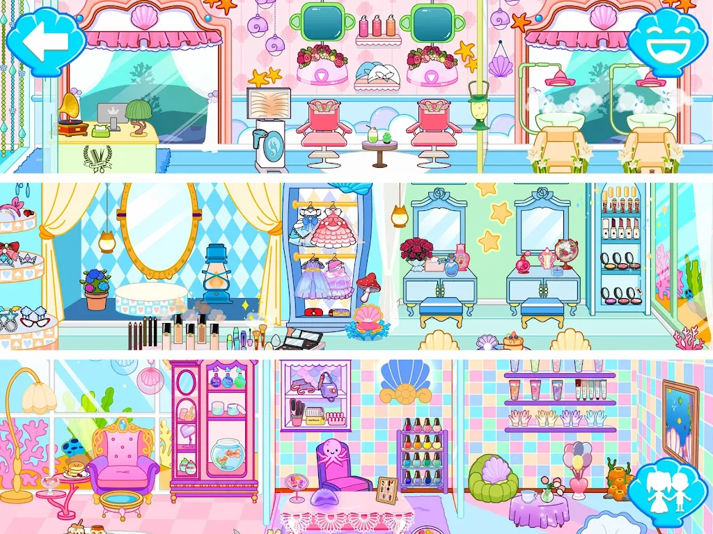 Mermaid Games: Princess Salon スクリーンショット 3