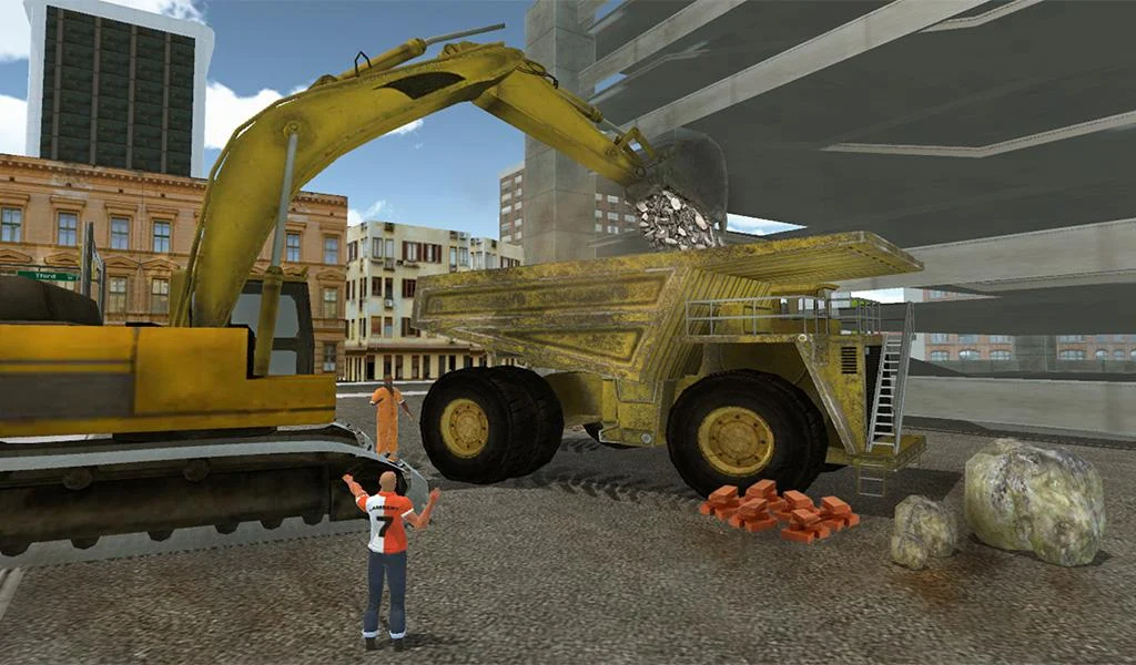 Mega Excavator Truck Transport Screenshot 0