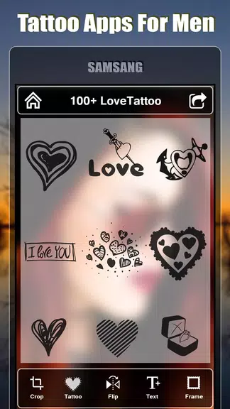 Schermata Tattoo design apps for men 2