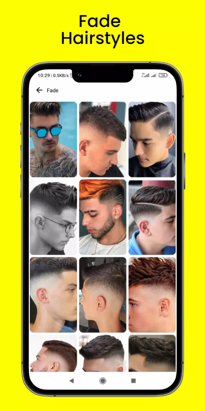 Mens Latest Hairstyles 2023 স্ক্রিনশট 0