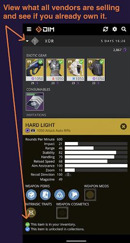 Destiny Item Manager Screenshot 2