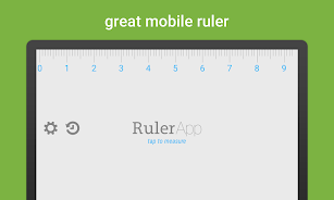 Ruler App: Measure centimeters Screenshot 0