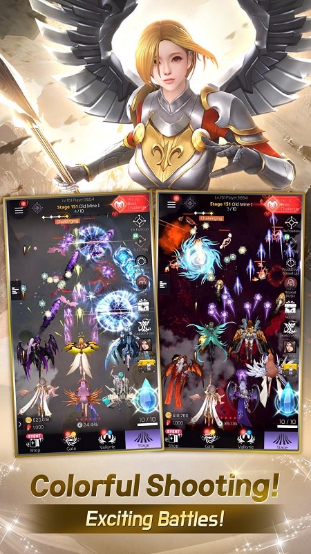 Valkyrie Rush: Idle & Merge 스크린샷 2
