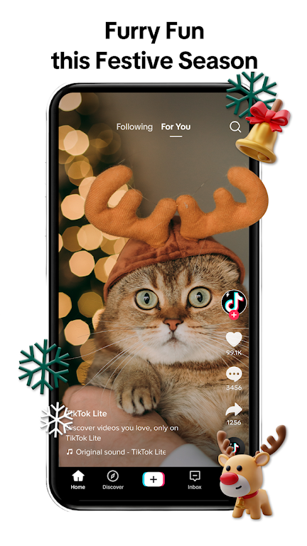 TikTok Lite Mod ภาพหน้าจอ 0