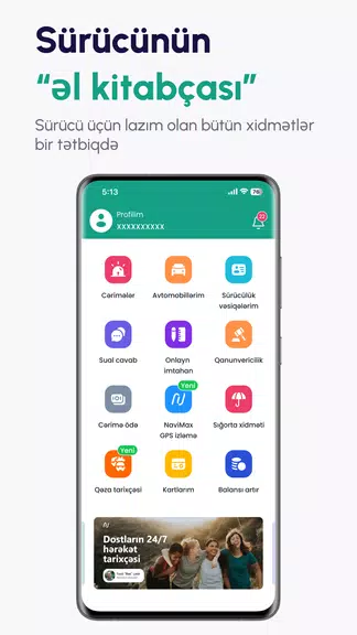 SMSRadar.az DYP AYNA cərimələr Zrzut ekranu 0