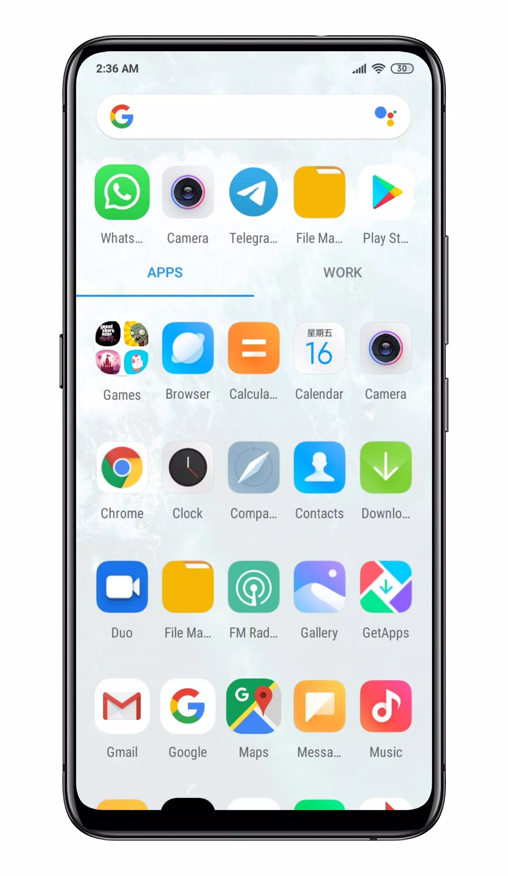 Pear Launcher Zrzut ekranu 1