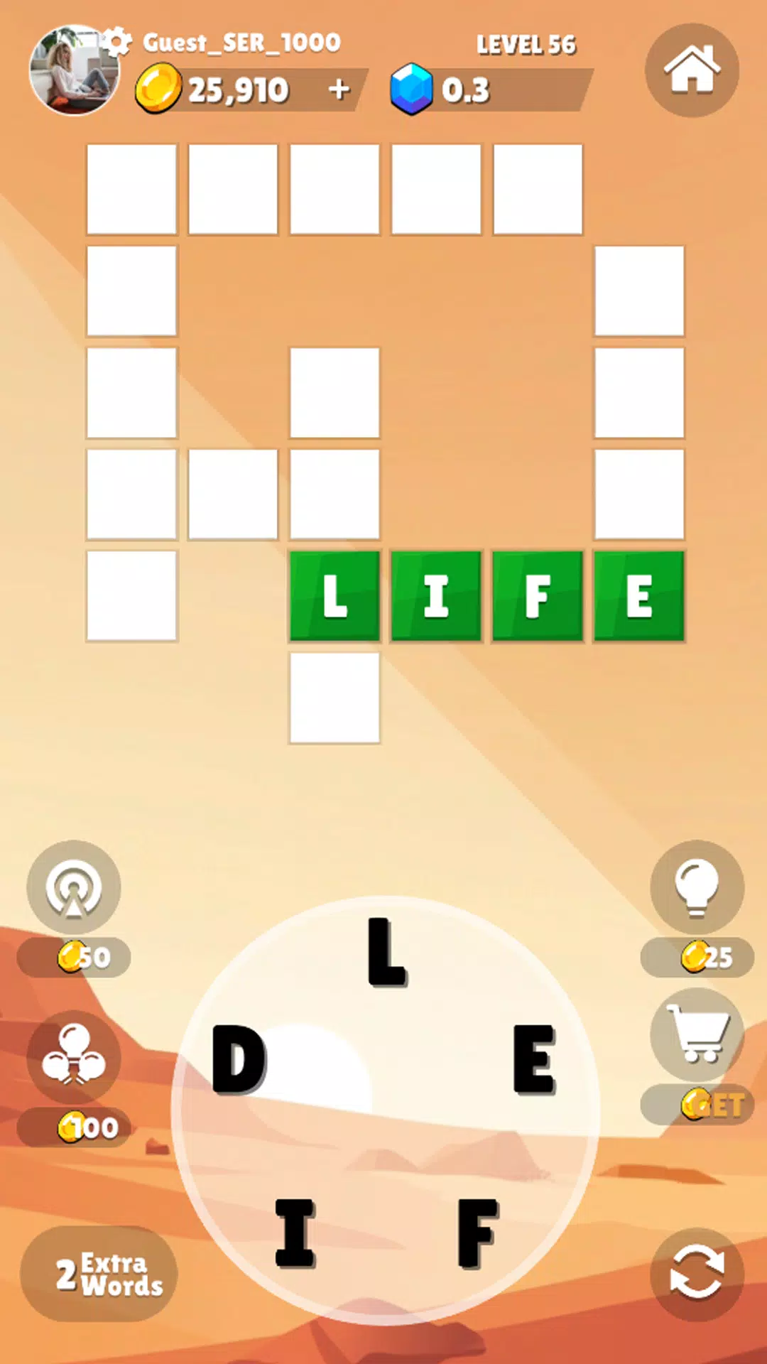 WordCrush Screenshot 2