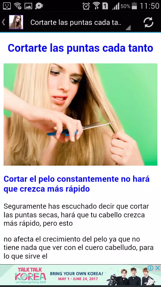 7 tips para cabello perfecto スクリーンショット 1