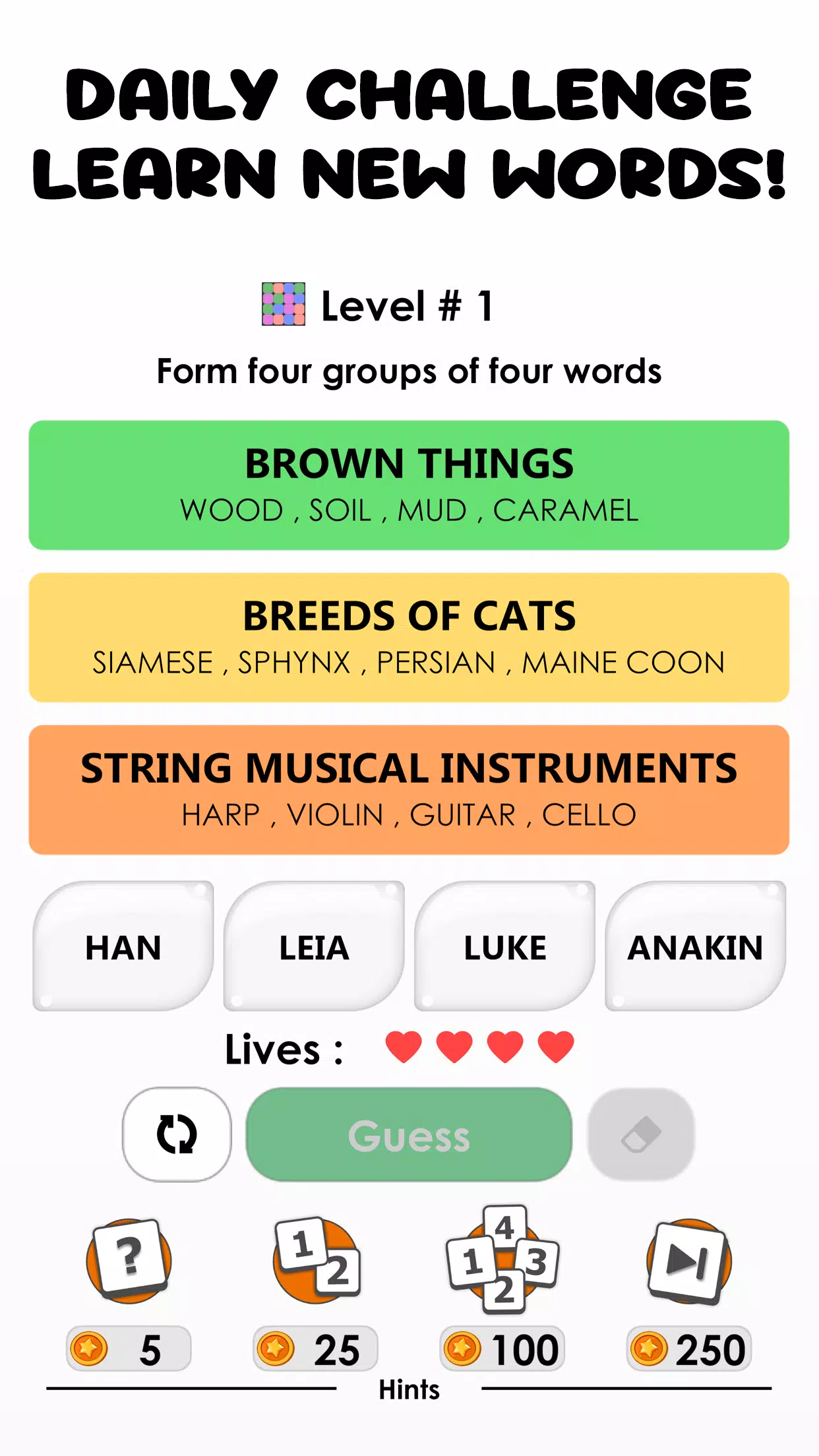 Schermata Words: Associations Word Game 2