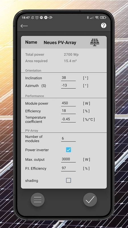 PV Calculator Premium Schermafbeelding 0