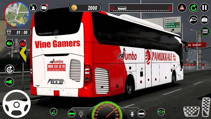 Bus Simulator: City Bus Games スクリーンショット 1