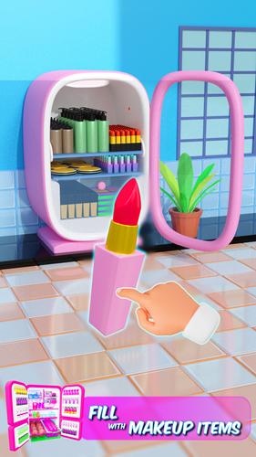 Fill The Fridge Organizer Game Captura de pantalla 1