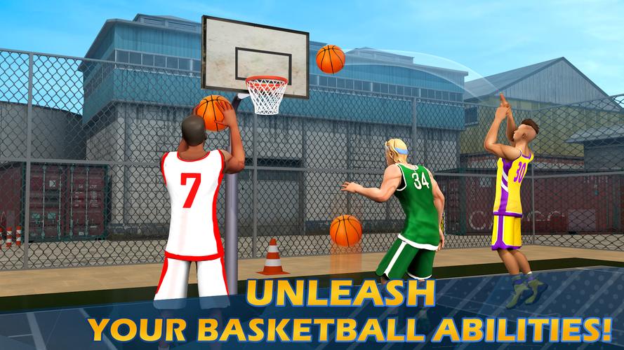 Dunk Smash: Basketball Games Скриншот 2