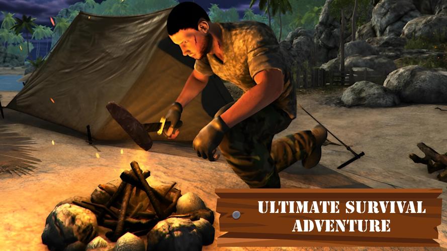 Island Jungle- Survival Games Tangkapan skrin 0