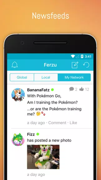 FERZU - Furries Social Network Screenshot 2