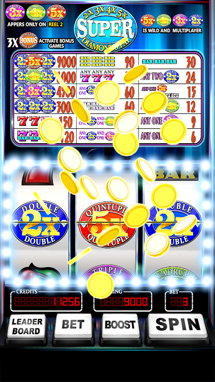 Free Super Diamonds Pay Slots ภาพหน้าจอ 0