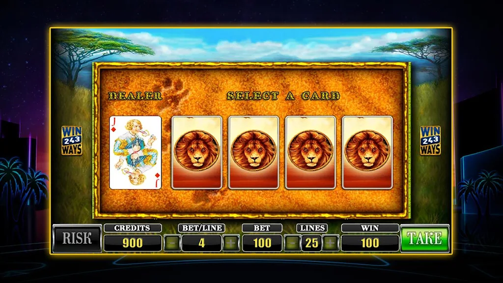 SLOT African Simba Zrzut ekranu 2