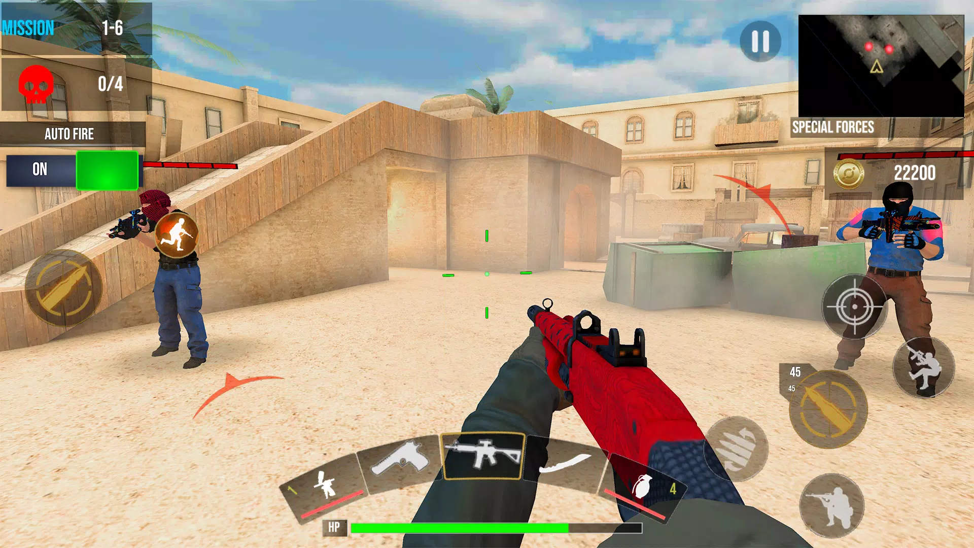 FPS Commando Strike 3D ภาพหน้าจอ 0