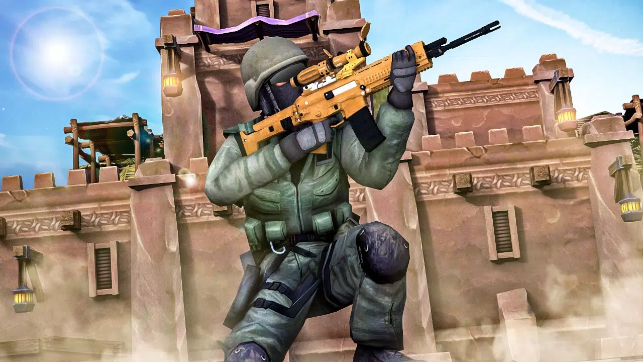 Real Call Of FPS Shooting Game स्क्रीनशॉट 0