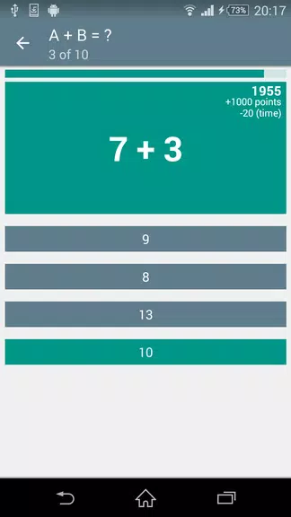 Math Game - Classic Brain Game Schermafbeelding 0