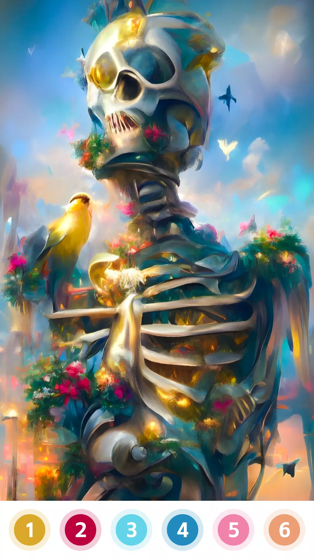 Love & Death Paint by Number Скриншот 3