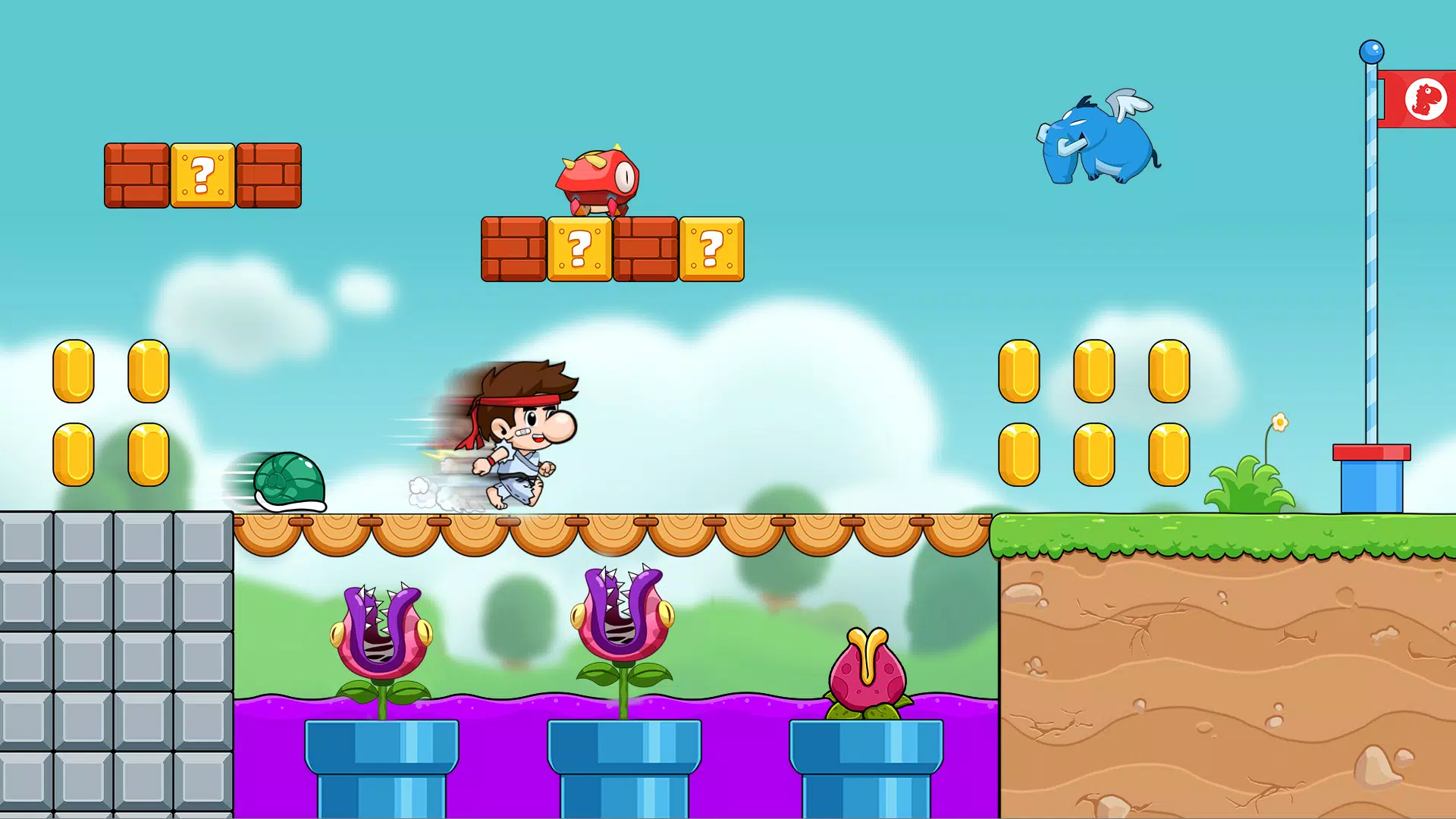 Bean’s World Super: Run Games ภาพหน้าจอ 3