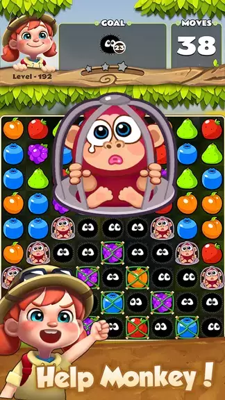 Fruits POP : Match 3 Puzzle 螢幕截圖 2