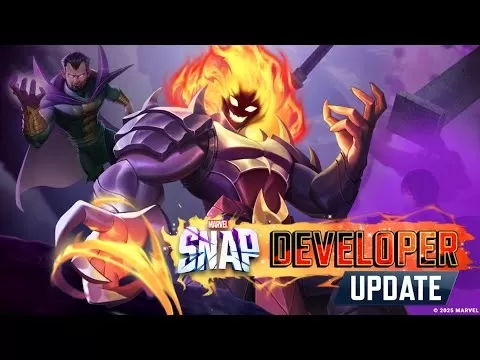 Marvel Snap Masters of the Arcane key art featuring mystical characters