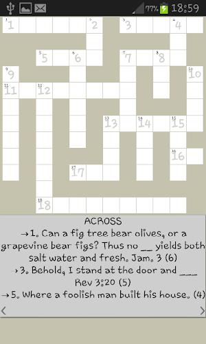 Bible Crossword 스크린샷 3