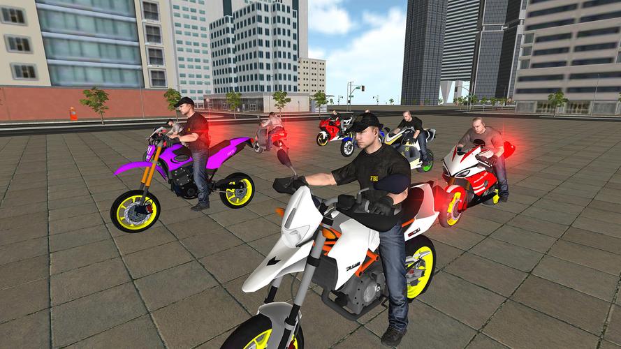 Bike Driving: Police Chase 螢幕截圖 0
