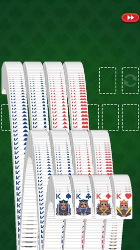 Big Card Solitaire Captura de pantalla 1