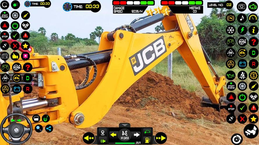 Real Snow Excavator - JCB 螢幕截圖 2