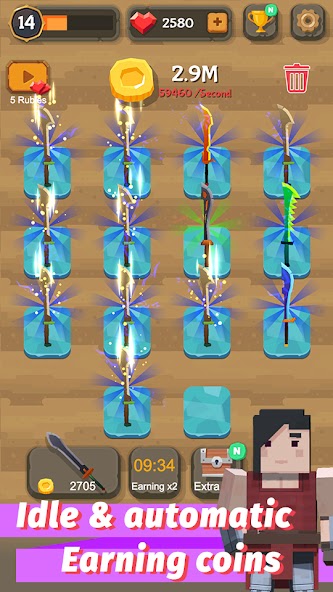 Merge Sword Mod Zrzut ekranu 2
