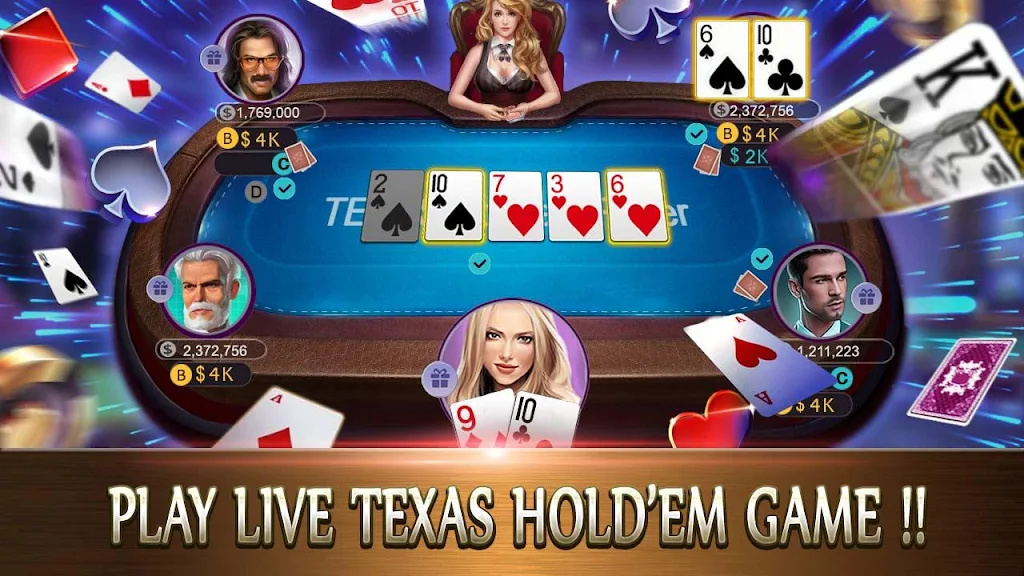 Poker Tycoon - Texas Hold’em Poker Casino Game 螢幕截圖 2