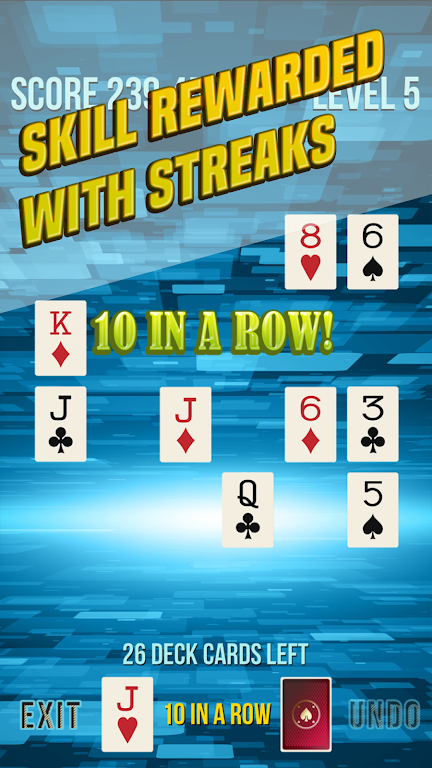 Pyramid Solitaire Supreme स्क्रीनशॉट 3
