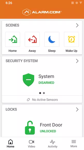Alarm.com 螢幕截圖 0